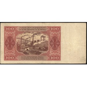 Poľsko. 1948 100 zlotých Prefix AF