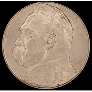 Poland. 10 Zlotych 1938 Józef Piłsudski Silver