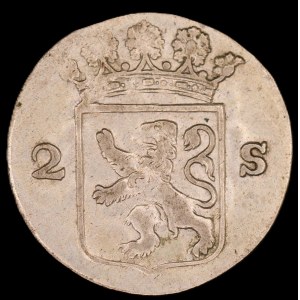 Netherlands. Holland 2 Stuiver 1792 Silver