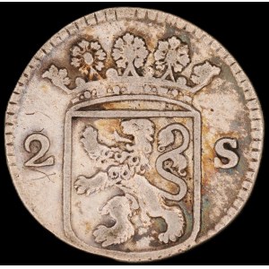 Netherlands. Holland 2 Stuiver 1731 Silver