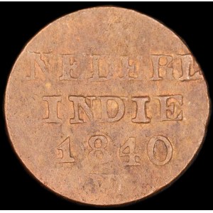 Sumatra Islands. 1 Cent 1840 W