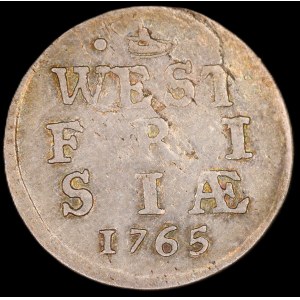 Netherlands. West Friesland 2 Stuiver 1765 Silver