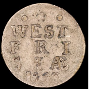Netherlands. West Friesland 2 Stuiver 1790 Silver