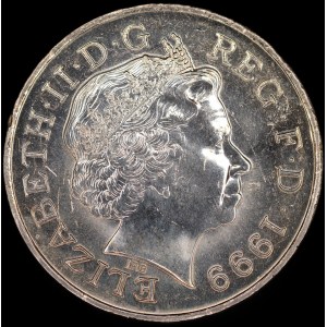Great Britain. 5 Pounds 2000 Anno Domini