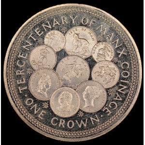 Isle of Man. 1 Crown 1979 Coinage Silver