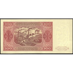 Poland. 1948 100 Zlotych WZOR