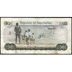 Seychelles. 50 Rupees 1977 Prefix A/1