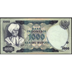 Indonesia. 1000 Rupiah 1975