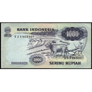 Indonesia. 1000 Rupiah 1975