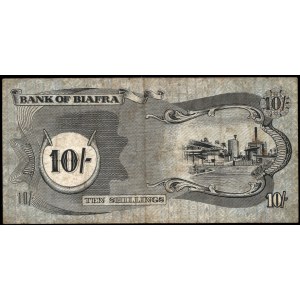 Biafra. 10 Schillinge 1968