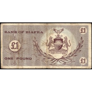 Biafra. 1 Pound 1967
