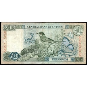 Cyprus. 10 Pounds 1998