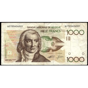 Belgium. 1000 Francs 1980