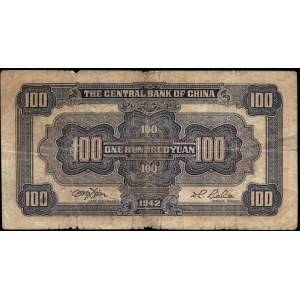 China. 100 Yuan 1942