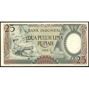 Indonesia. 10 Rupiah 1958