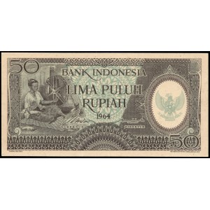 Indonezja. 50 Rupiah 1964