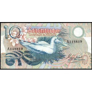 Seychelles. 10 Rupees 1979