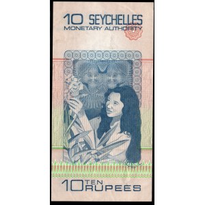 Seychelles. 10 Rupees 1979