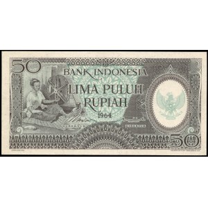 Indonesia. 50 Rupiah 1964