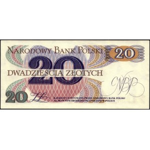 Poland. 1982 20 Zlotych Prefix C