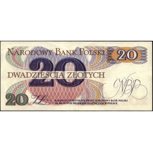 Poland. 1982 20 Zlotych Prefix F