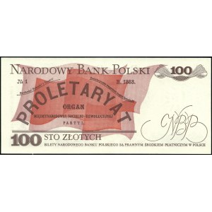 Poland. 1988 100 Zlotych Prefix PT