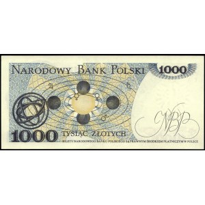 Poland. 1982 1000 Zlotych Prefix EA