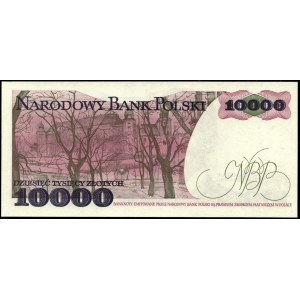 Poland. 1987 10000 Zlotych Prefix N
