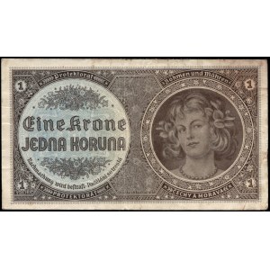 Bohemia & Moravia. 1 Koruna 1940