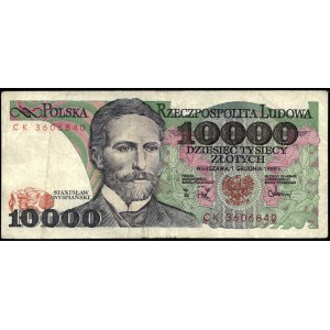 Poland. 1988 10000 Zlotych Prefix CK
