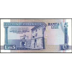 Malta. 5 Liri 1994