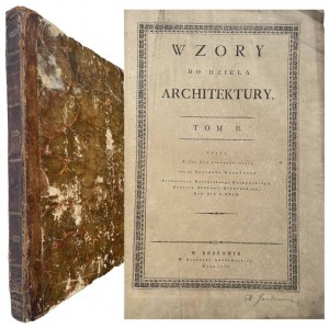 SIERAKOWSKI - WZORY DO DZIEŁA ARCHITEKTURY 1812