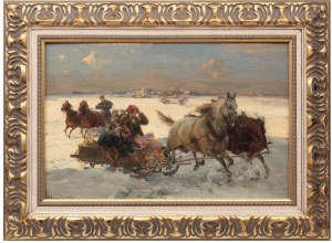 Alfred Wierusz-Kowalski (1849 Suwałki - 1915 Monachium), Sanna, przed 1912 r.