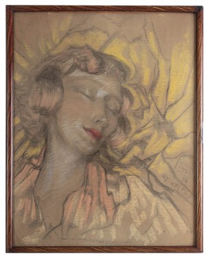 Stanisław Ignacy Witkiewicz (1885 Warszawa-1939 Jeziory), Portret Anny M., 1930 r.