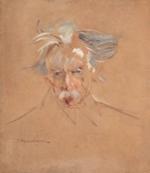 Jacek Malczewski (1854 Radom - 1929 Krakow), Sketch of the figure of Stanislaw Bryniarski for the painting 