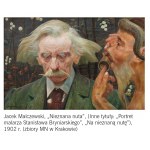Jacek Malczewski (1854 Radom - 1929 Kraków), Szkic postaci Stanisława Bryniarskiego do obrazu „Nieznana nuta”