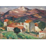 Mela Muter (1876 Warszawa - 1967 Paryż), Obraz dwustronny: Pejzaż z południa Francji, ok. 1923 r. / Portret pisarza, lata 1940-1945
