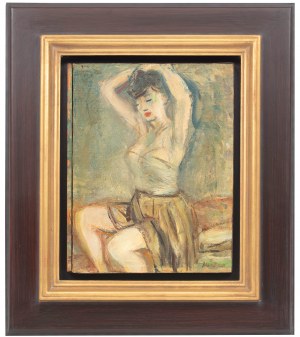 Zygmunt Menkes (1896 Lwów - 1986 Riverdale), Czesząca się
