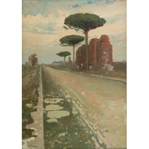 Iwan Trusz (1869 Wysocko - 1940 Lwów), Via Appia