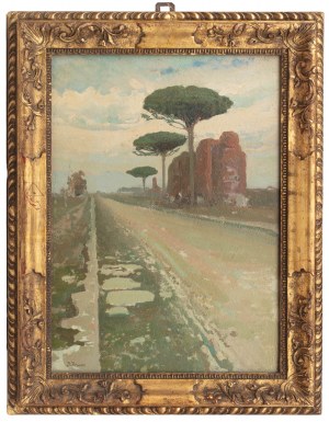 Iwan Trusz (1869 Wysocko - 1940 Lwów), Via Appia