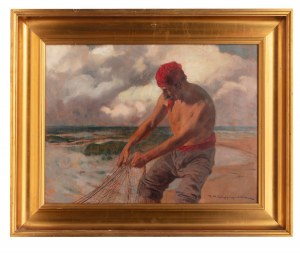 Feliks Michał Wygrzywalski (1875 Przemyśl - 1944 Rzeszów), Rybak z Capri