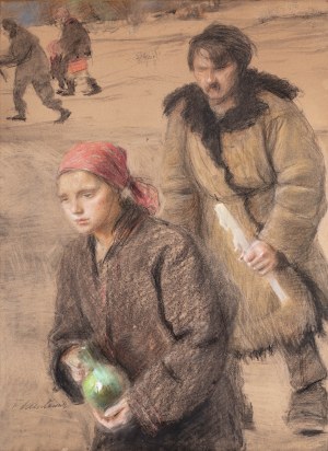 Teodor Axentowicz (1859 Braszów/Rumunia - 1938 Kraków), Świeto Jordanu