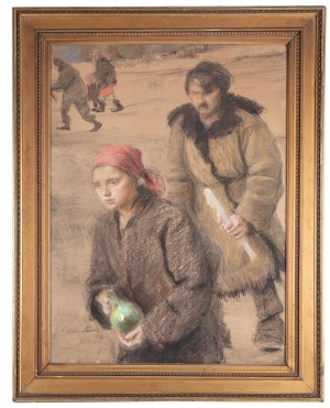 Teodor Axentowicz (1859 Braszów/Rumunia - 1938 Kraków), Świeto Jordanu