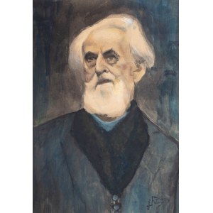 Julian Fałat (1853 Tuligłowy - 1929 Bystra), Portret mężczyzny