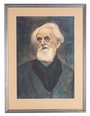 Julian Fałat (1853 Tuligłowy - 1929 Bystra), Portret mężczyzny