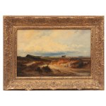 Eduard Meyerheim (1808 Danzica - 1879 Berlino), Paesaggio con pastori