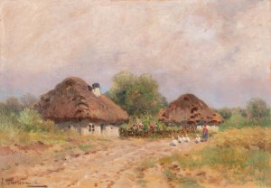 Adam Setkowicz (1875 Kraków - 1945 tamże), Przydrożne chaty
