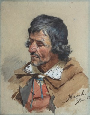 Jan Konopacki (1856-1894), Portret mężczyzny, 1883 r.