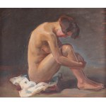 Maksymilian Feuerring (1896-1985), Siedząca, 1927 r.