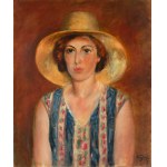 Henryk Hayden (1883 Warszawa - 1970 Paryż), Portret kobiety w kapeluszu, 1931 r.